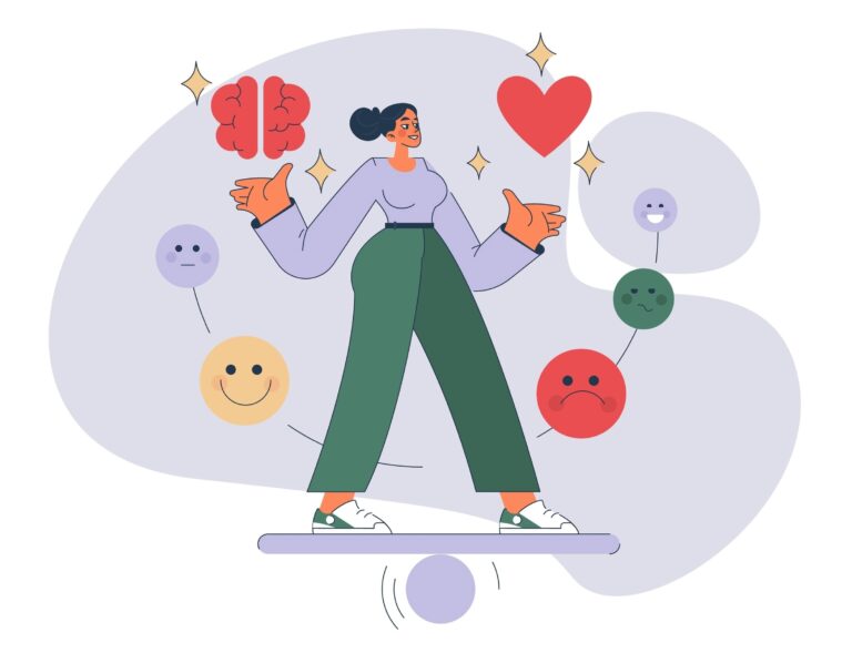 Woman finding balance in life , smiling and relaxed — showing how to turn stress into progress through small, healthy habits.